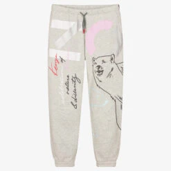 KENZO KIDS Teen Girls Beige Joggers