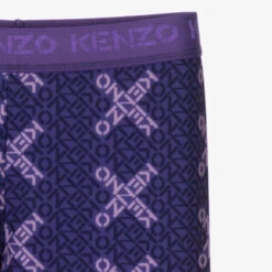 KENZO KIDS Teen Girls Purple Leggings -Molo Store kenzo kids teen girls purple leggings 470696 70f73807472dc261670892c6dccaba24a8ccd319