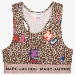 MARC JACOBS Teen Cheetah Print Crop Top