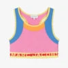 MARC JACOBS Teen Girls Pink Sports Crop Top