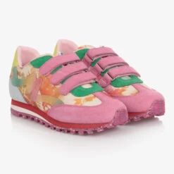 MARC JACOBS Teen Tie-Dye Canvas Trainers