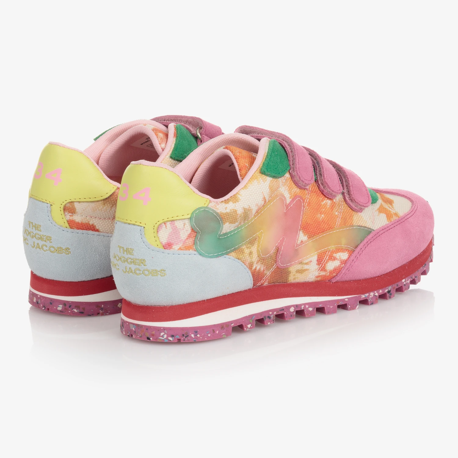 MARC JACOBS Teen Tie-Dye Canvas Trainers 2 MARC JACOBS Teen Tie-Dye Canvas Trainers - Image 2