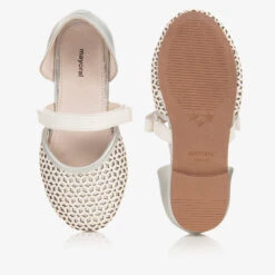 Mayoral Teen Girls White & Silver Patterned Shoes -Molo Store mayoral teen girls white silver patterned shoes 493582 0e3397525b08eb0290e54c3795716aebac5774b2