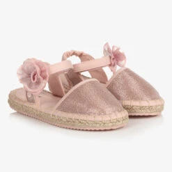 Mayoral Teen Pink Espadrille Sandals