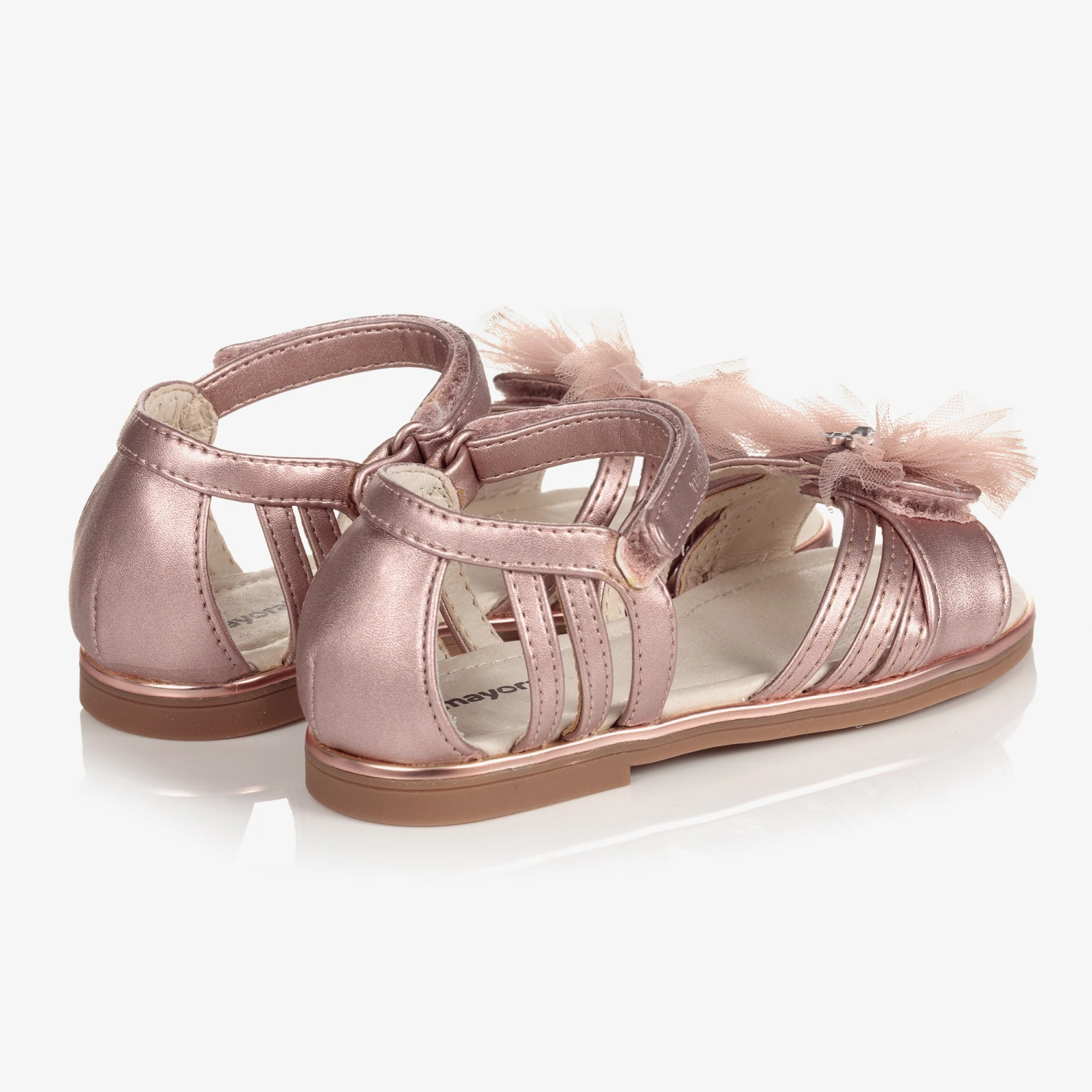 Mayoral Teen Pink Jewelled Sandal 2 Mayoral Teen Pink Jewelled Sandal - Image 2