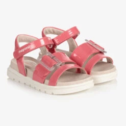 Mayoral Teen Pink Patent Sandals