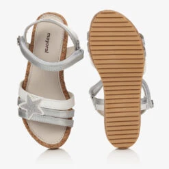 Mayoral Teen Silver Star Wedge Sandals -Molo Store mayoral teen silver star wedge sandals 445210 89cdd102647ff1acdbb16891cfc4bf5d1de5c120