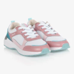 Mayoral Teen White Mesh Trainers