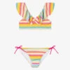 Missoni Teen Girls Yellow & Pink Zigzag Bikini