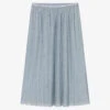 Molo Teen Girls Blue Pleated Skirt
