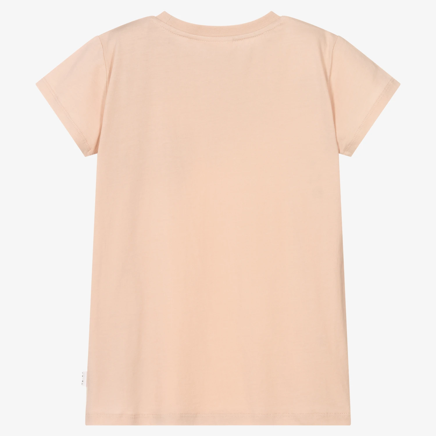 Molo Teen Girls Pink Cotton T-Shirt 2 Molo Teen Girls Pink Cotton T-Shirt - Image 2