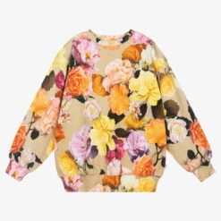 Molo Teen Girls Rose Print Sweatshirt