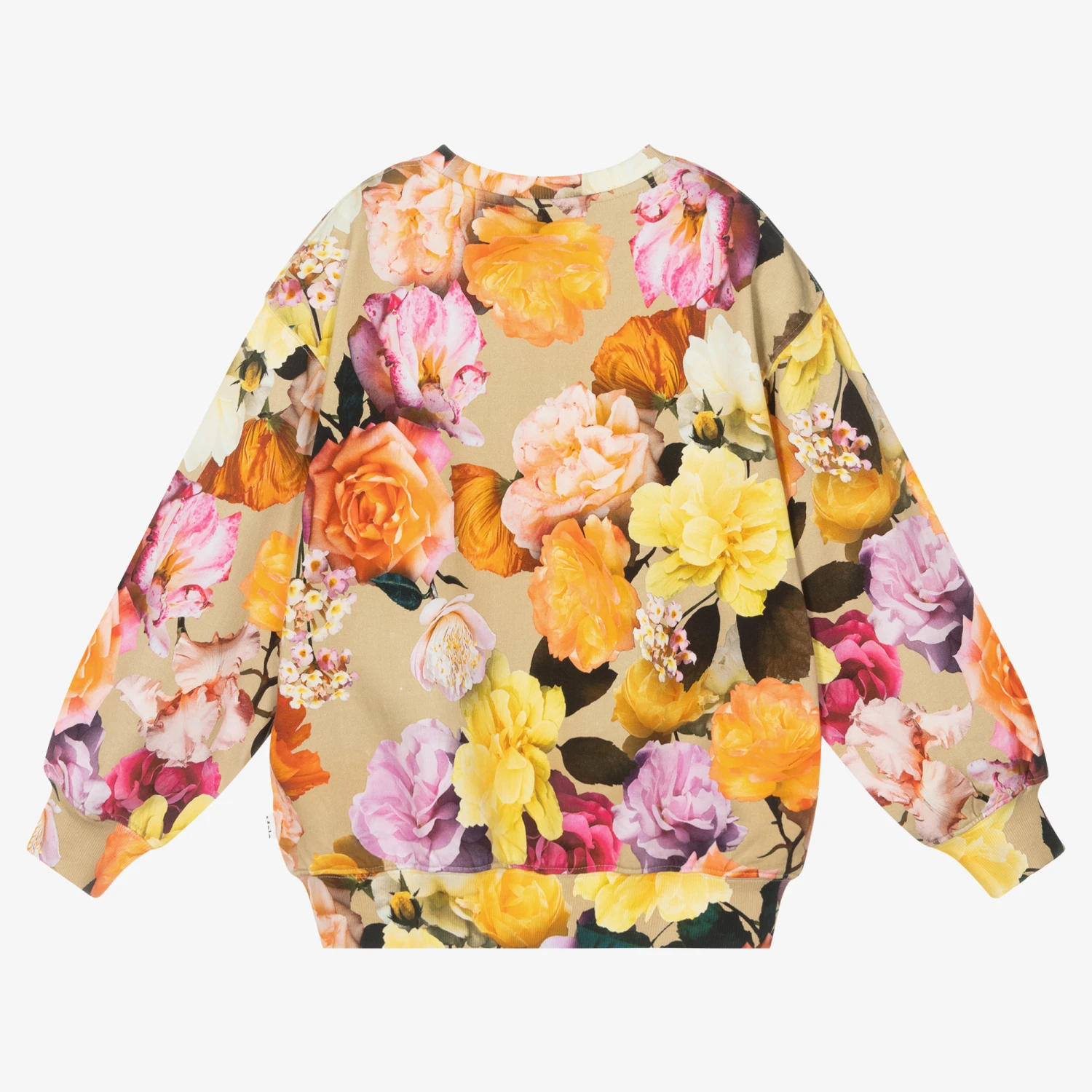 Molo Teen Girls Rose Print Sweatshirt 2 Molo Teen Girls Rose Print Sweatshirt - Image 2