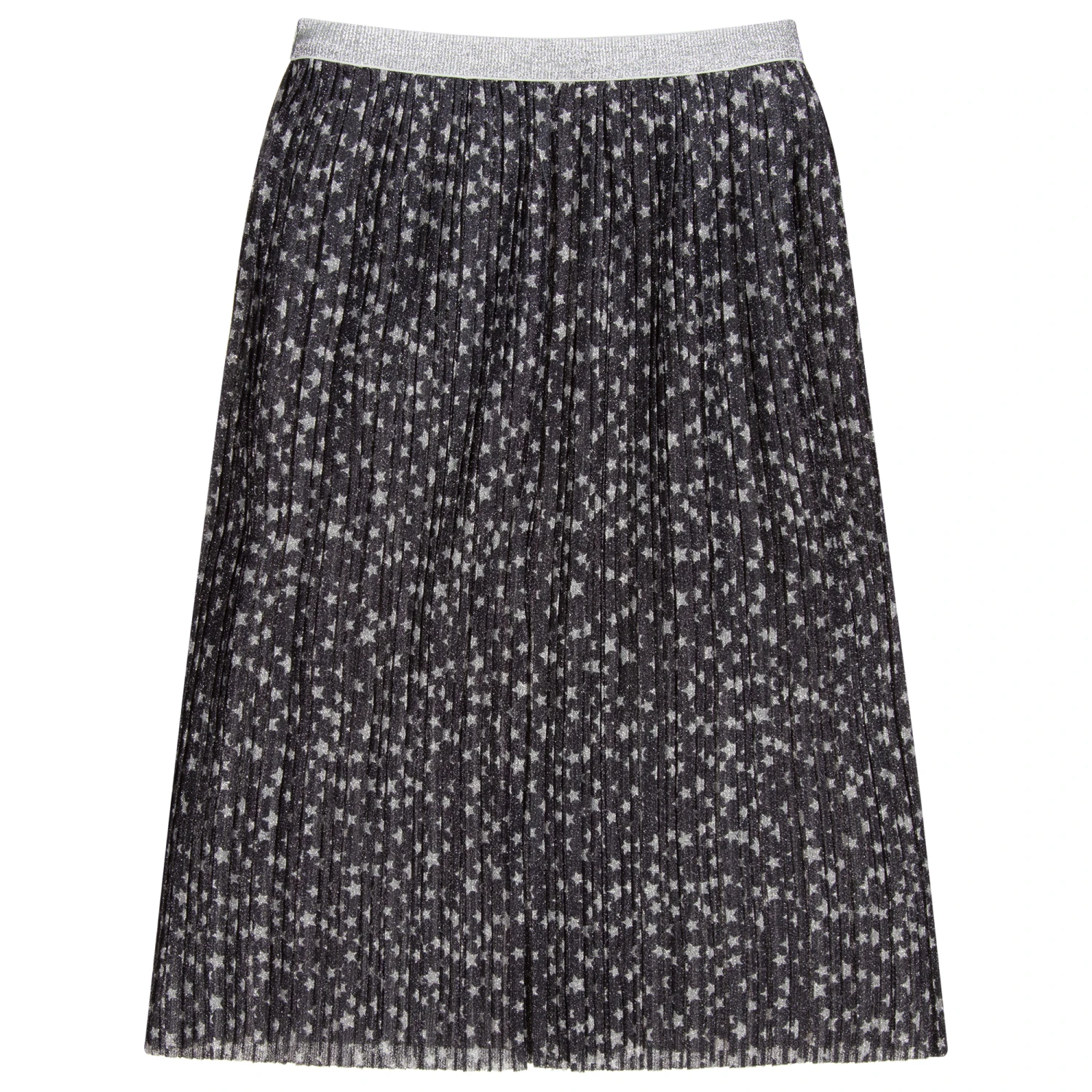 Molo Teen Grey Glitter Stars Skirt 2 Molo Teen Grey Glitter Stars Skirt - Image 2