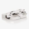 Monnalisa Teen Black & White Bow Sliders