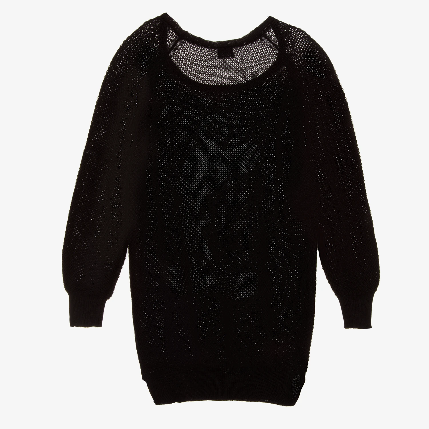 Monnalisa Teen Girls Black Sweater 3 Monnalisa Teen Girls Black Sweater - Image 3