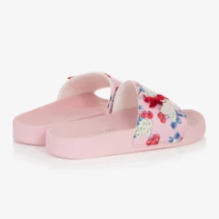 Monnalisa Teen Girls Pink Floral Cherry Sliders -Molo Store monnalisa teen girls pink floral cherry sliders 483820 5b63e743e015c1766d533a482f53d854234589dd