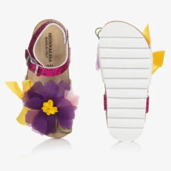 Monnalisa Teen Girls Pink Floral Glitter Sandals 5 Monnalisa Teen Girls Pink Floral Glitter Sandals -Molo Store monnalisa teen girls pink floral glitter sandals 485894 648d7e4dd11a7348a0722707e8262dbb9b9c0b40
