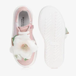 Monnalisa Teen Girls Pink Flower Trainers -Molo Store monnalisa teen girls pink flower trainers 483822 1d0c8d805b8cc4b9702d9d77880ce18bdc229cac