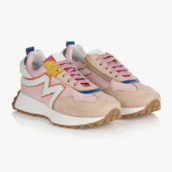 Monnalisa Teen Girls Pink Trainers
