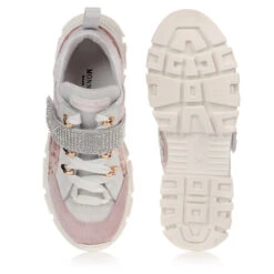 Monnalisa Teen Pink Floral Logo Trainers -Molo Store monnalisa teen pink floral logo trainers 367463 19e8d20bd7732b357053bdc279c92882606dff67