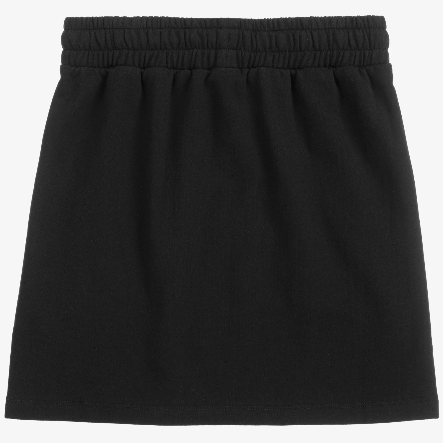 Moschino Kid-Teen Teen Black Logo Skirt 2 Moschino Kid-Teen Teen Black Logo Skirt - Image 2