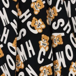 Moschino Kid-Teen Teen Girls Black & White Logo Dress -Molo Store moschino teen girls black white logo dress 508054 e71362f78069ceb6c641787da3611cea62cdd24f