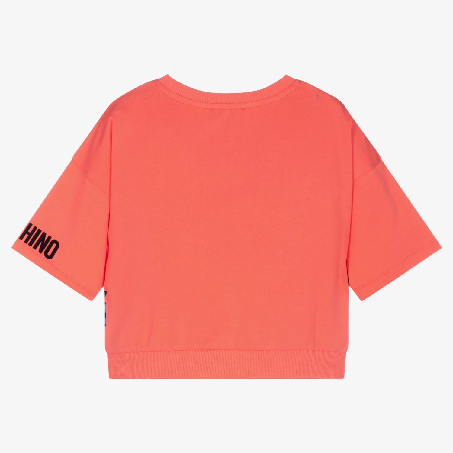 Moschino Kid-Teen Teen Girls Pink Bear T-Shirt 2 Moschino Kid-Teen Teen Girls Pink Bear T-Shirt - Image 2