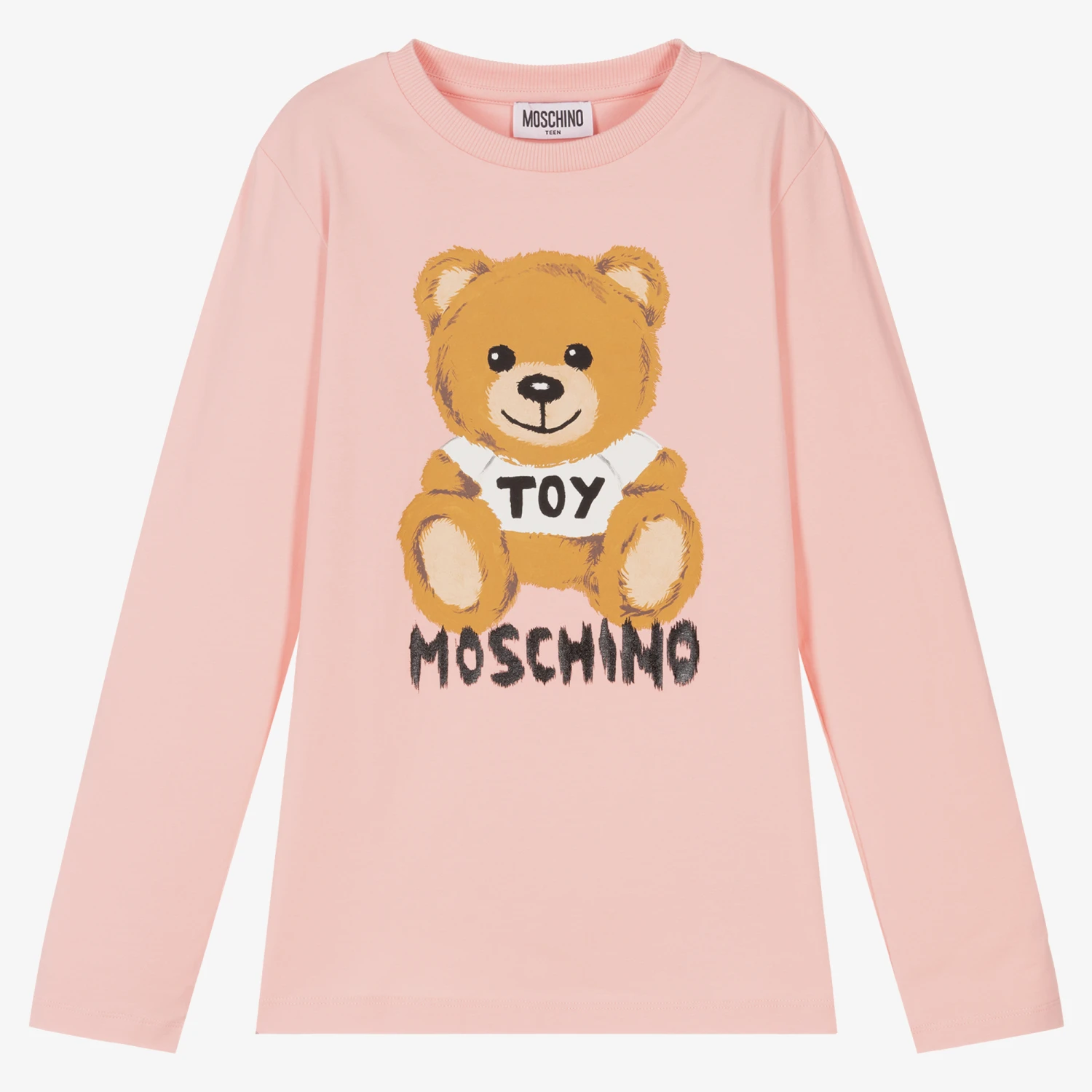 Moschino Kid-Teen Teen Pink Teddy Bear Top 1 Moschino Kid-Teen Teen Pink Teddy Bear Top