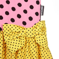 Moschino Kid-Teen Teen Pink & Yellow Dot Dress 5 Moschino Kid-Teen Teen Pink & Yellow Dot Dress -Molo Store moschino teen pink yellow dot dress 366103 62f2b765fc7cf98c1ded5043648cb2e649351dc4