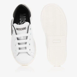 Moschino Kid-Teen Teen White Leather Teddy Bear Trainers -Molo Store moschino teen white leather teddy bear trainers 492585 53ff527af4a0e26e5441e2d0527e4bf981411943