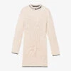 MSGM Teen Girls Ivory Knitted Dress