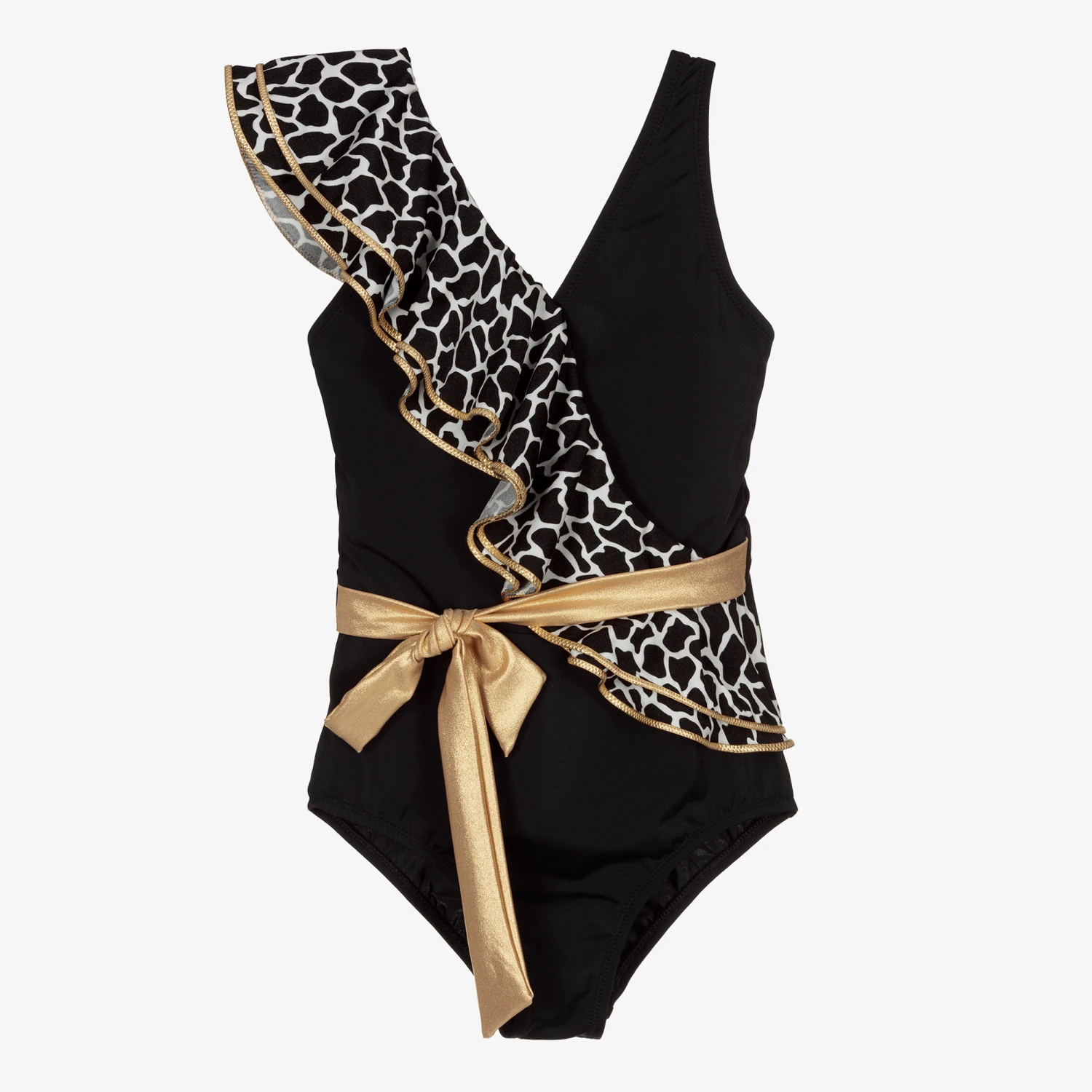 Nessi Byrd Teen Black Swimsuit (UV50) 1 Nessi Byrd Teen Black Swimsuit (UV50)