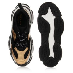 NIK&NIK Teen Black & Gold Trainers -Molo Store nik nik teen black gold trainers 358058 edb78b8c7aafa1d0b849b063ea31c0667bcd2a85