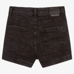 NIK&NIK Teen Girls Black Denim Shorts 6 NIK&NIK Teen Girls Black Denim Shorts -Molo Store nik nik teen girls black denim shorts 450354 abfbb0536c285605bfe26bb6e38508dc6fd49a2d