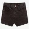NIK&NIK Teen Girls Black Denim Shorts