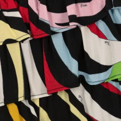 PUCCI Teen Girls Black Marmo Print Layered Skirt -Molo Store pucci teen girls black marmo print layered skirt 489224 352bc5e41d281a7a137944790d68bd1a921d4c2e