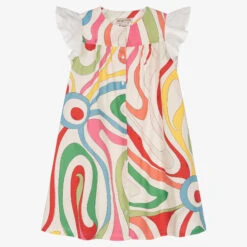 PUCCI Teen Girls Cotton Marmo Dress 6 PUCCI Teen Girls Cotton Marmo Dress -Molo Store pucci teen girls cotton marmo dress 489234 c41a45a54dea563d9f0f873527009961ab0729f6