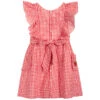 Sonia Rykiel Paris Teen Girls Red Check Dress