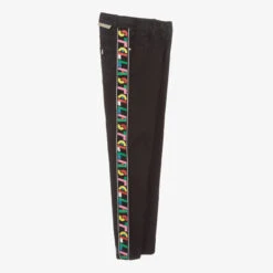Stella McCartney Kids Teen Girls Black Logo Tape Jeans -Molo Store stella mccartney kids teen girls black logo tape jeans 474915 4584f1aef66b95f9c59f48d4928ceba20cec6076
