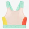 Stella McCartney Kids Teen Girls Colourblock Crop Top