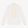Stella McCartney Kids Teen Girls Ivory Organic Cotton Blouse