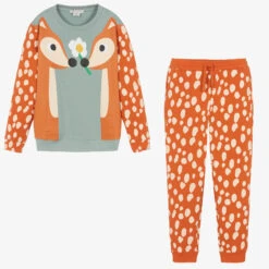 Stella McCartney Kids Teen Girls Orange Tracksuit