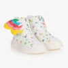 Stella McCartney Kids Teen Girls Parrot Wings High-Top Trainers