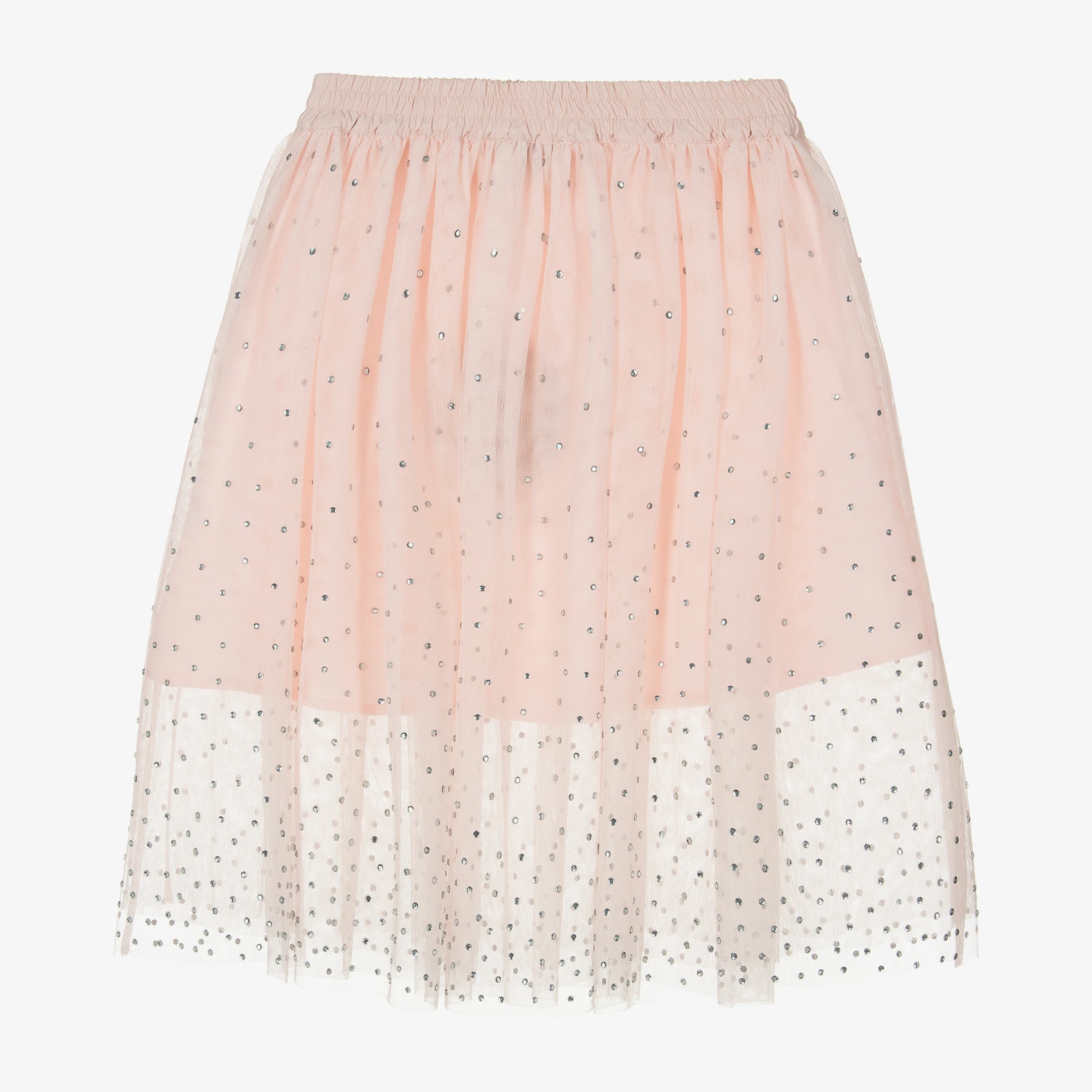 Stella McCartney Kids Teen Girls Pink Diamanté Tutu Skirt 2 Stella McCartney Kids Teen Girls Pink Diamanté Tutu Skirt - Image 2