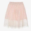Stella McCartney Kids Teen Girls Pink Diamanté Tutu Skirt