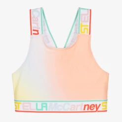 Stella McCartney Kids Teen Girls Pink Ombré Sports Bra