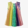 Stella McCartney Kids Teen Girls Rainbow Taffeta Dress