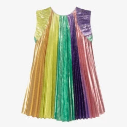 Stella McCartney Kids Teen Girls Rainbow Taffeta Dress