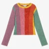 Stella McCartney Kids Teen Girls Striped Sweater
